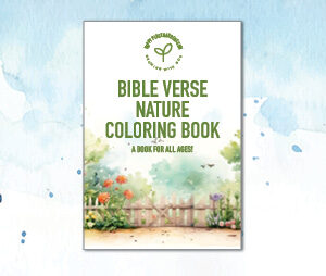 Bible Verse Nature Coloring Book